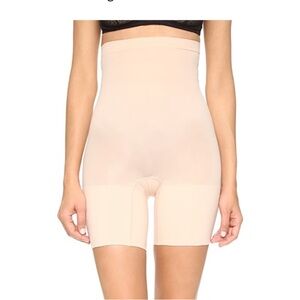 SPANX Higher Power Shapewear Shorts soft nude
